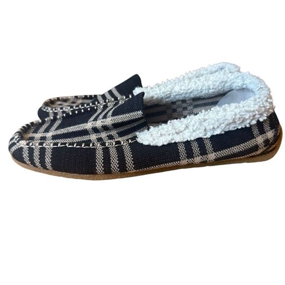 Rothy’s The Slipper Black and Camel Plaid Men’s Size 8 main image 6